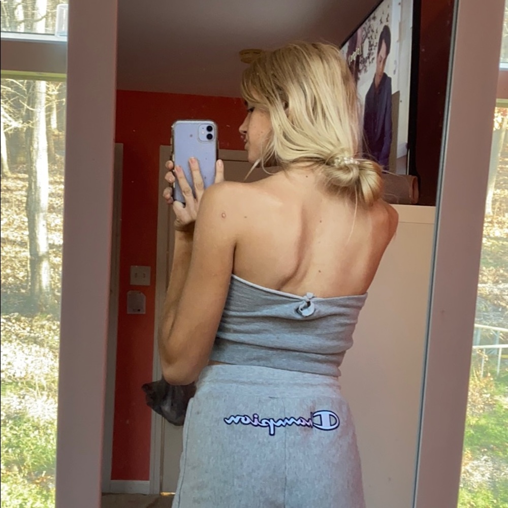hoodie tube top only (: - Picture 5 of 7